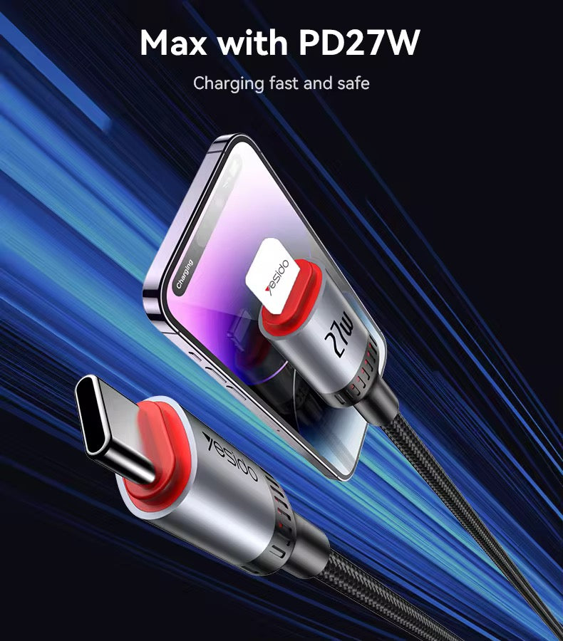 Fast Charging Type C To Lightning Cable