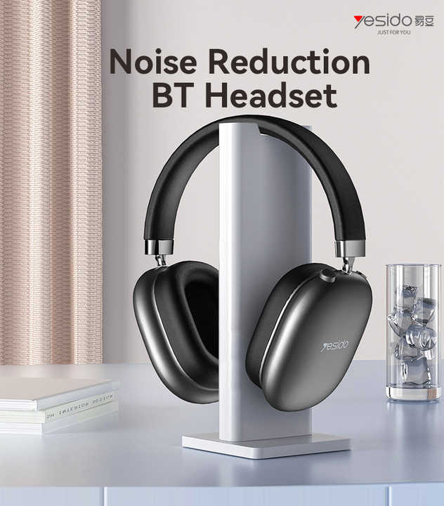 Stylish Wireless Bluetooth Headphones with Extra Bass and Noise Isolation for Amazing Sound Experience - Audio, Electronic