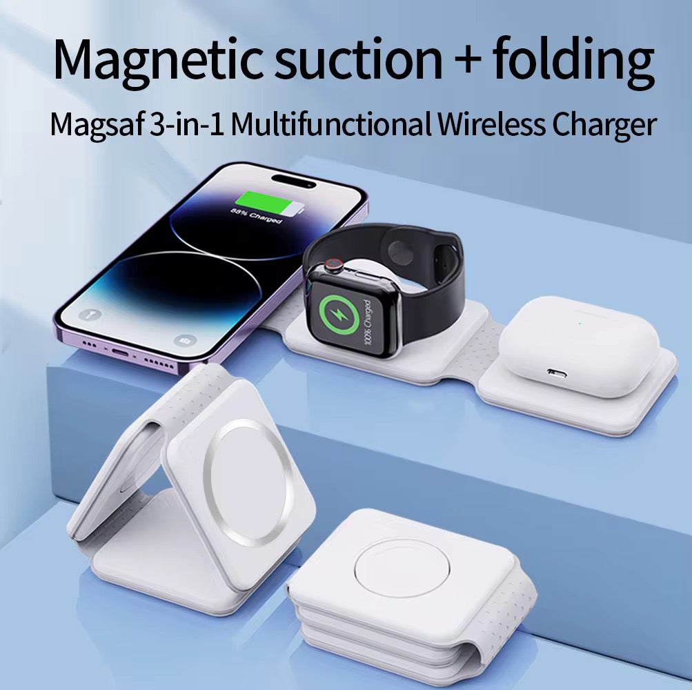 3 In 1 Fast Wireless Charger